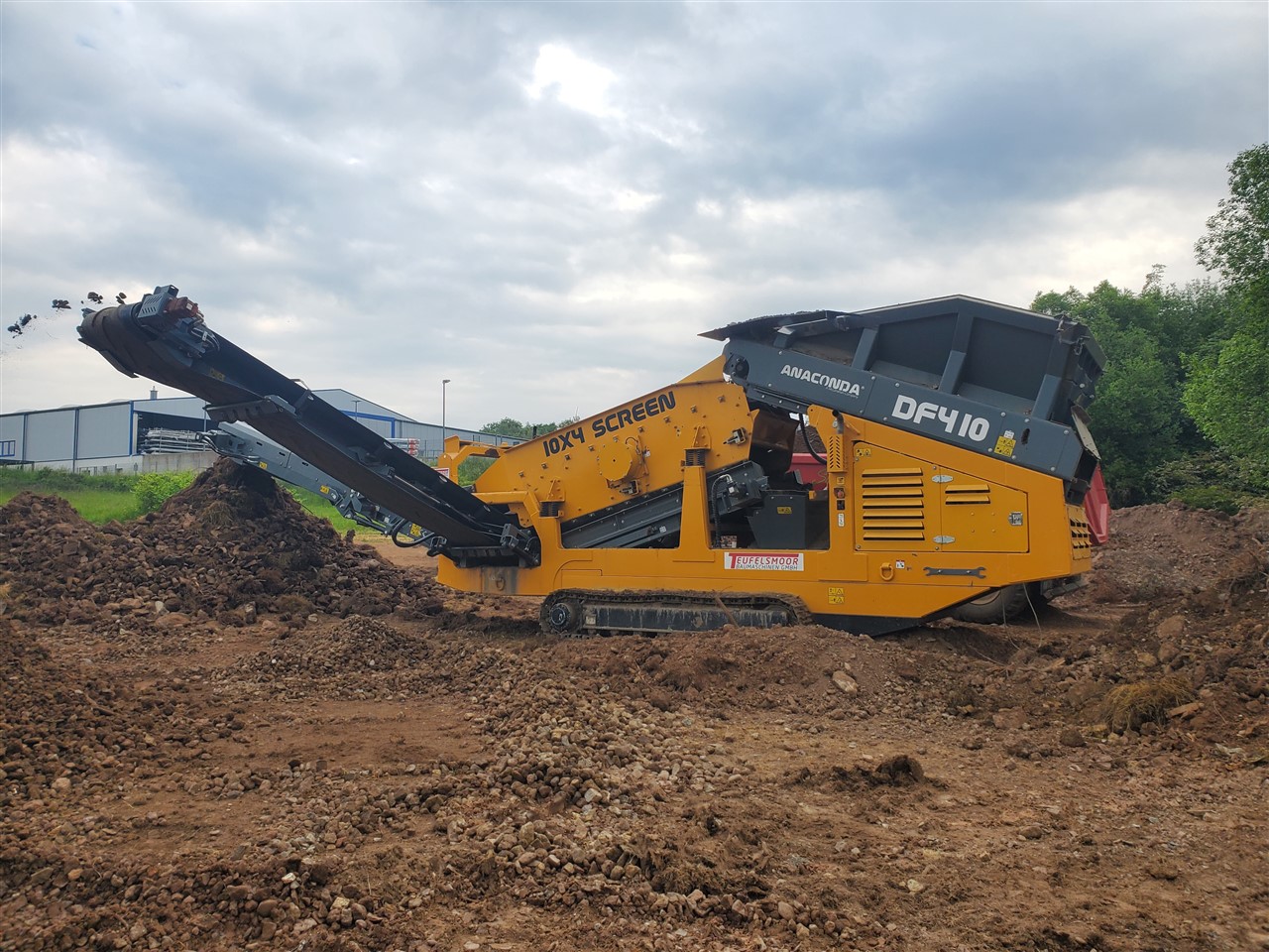 Scalping screen DF410