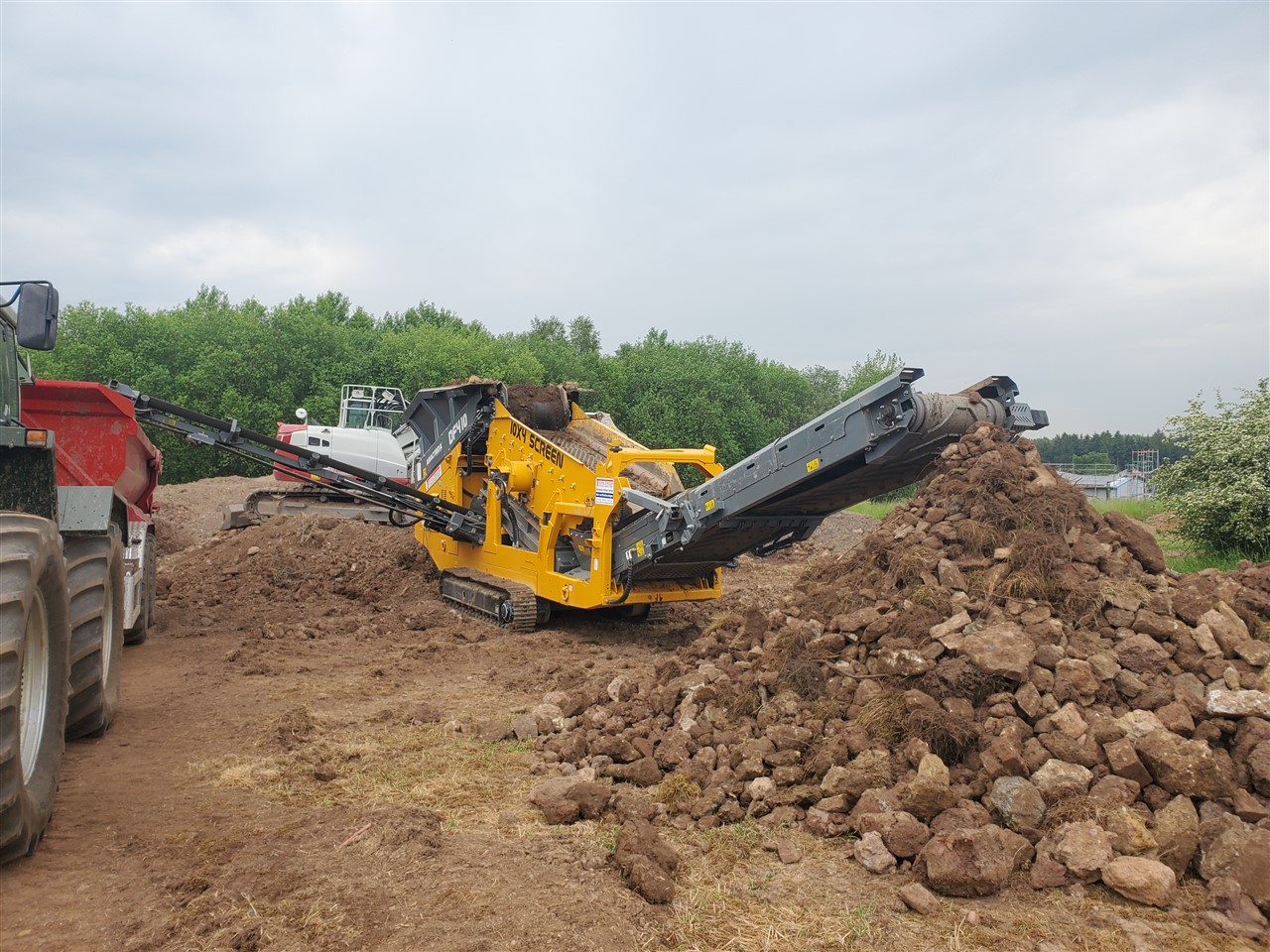 Scalping screen DF410