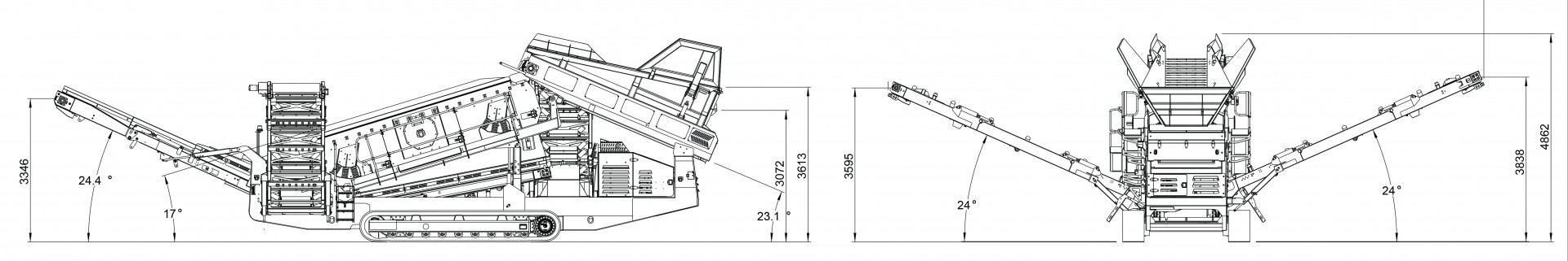 Scalping screen DF518